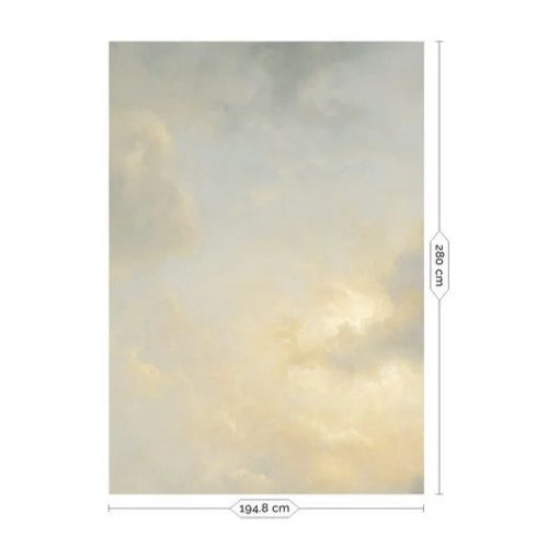Aranykori felhők- Színes, felhős tapéta