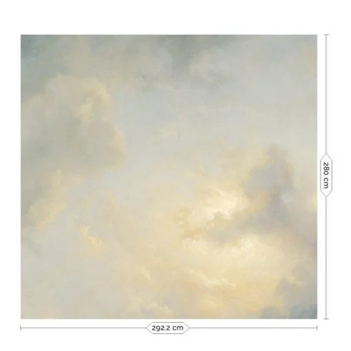 Aranykori felhők- Színes, felhős tapéta
