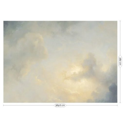 Aranykori felhők- Színes, felhős tapéta