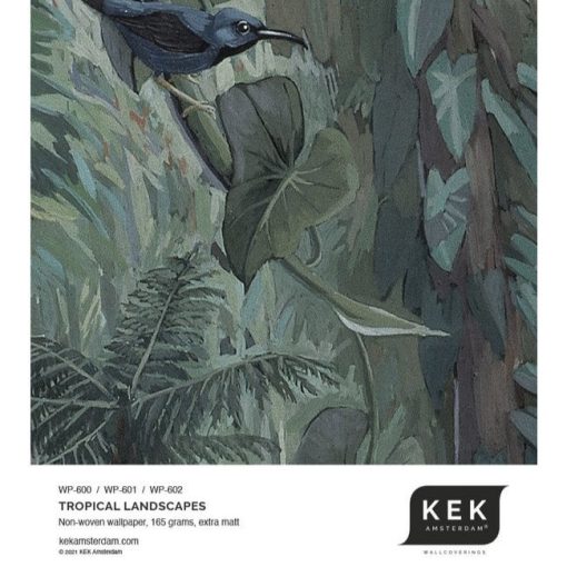 Trópusi tájak- Dzsungel mintás tapéta