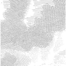 Vésett felhők- Fekete fehér bárányfelhőket ábrázoló tapéta