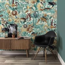  Víz alatti dzsungel- Lenyűgöző színes, halas trópusi tapéta