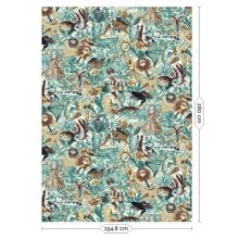  Víz alatti dzsungel- Lenyűgöző színes, halas trópusi tapéta