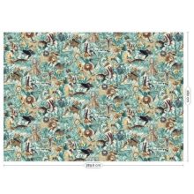  Víz alatti dzsungel- Lenyűgöző színes, halas trópusi tapéta