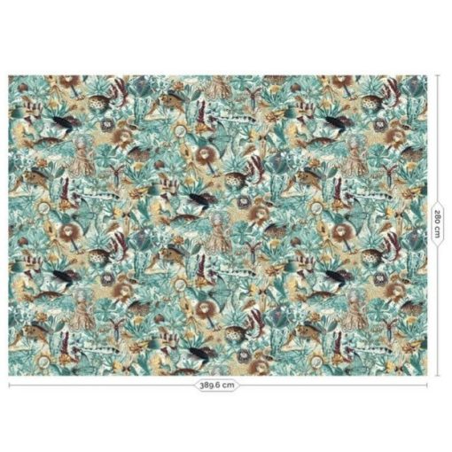  Víz alatti dzsungel- Lenyűgöző színes, halas trópusi tapéta