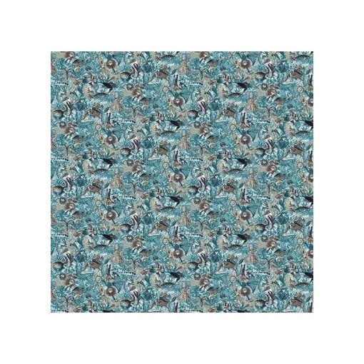  Víz alatti dzsungel-Lenyűgöző színes, halas trópusi tapéta