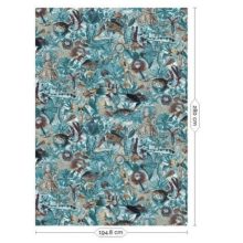  Víz alatti dzsungel-Lenyűgöző színes, halas trópusi tapéta