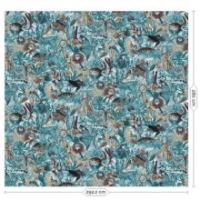  Víz alatti dzsungel-Lenyűgöző színes, halas trópusi tapéta