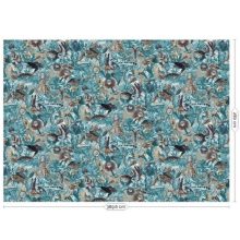  Víz alatti dzsungel-Lenyűgöző színes, halas trópusi tapéta