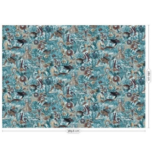  Víz alatti dzsungel-Lenyűgöző színes, halas trópusi tapéta