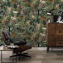  Víz alatti dzsungel- Lenyűgöző színes, halas trópusi tapéta