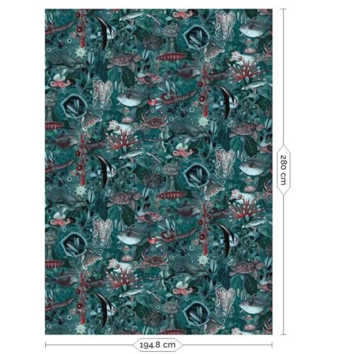  Víz alatti dzsungel  - Lenyűgöző színes, halas trópusi tapéta