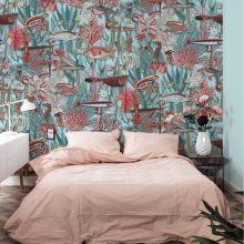  Víz alatti dzsungel- Lenyűgöző színes, halas trópusi tapéta