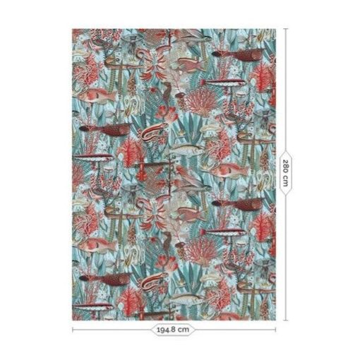  Víz alatti dzsungel- Lenyűgöző színes, halas trópusi tapéta