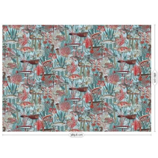  Víz alatti dzsungel- Lenyűgöző színes, halas trópusi tapéta