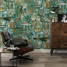  Víz alatti dzsungel- Lenyűgöző színes, halas trópusi tapéta