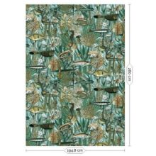  Víz alatti dzsungel- Lenyűgöző színes, halas trópusi tapéta