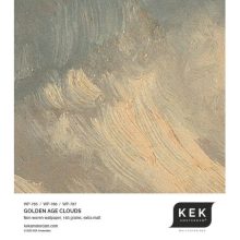 Aranykori felhők- Romantikus felhőket ábrázoló tapéta