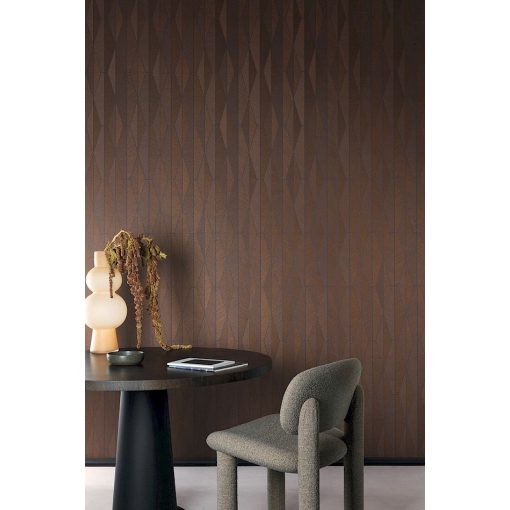 Ari  geometriai mintás tapéta, tapéta dolgozószobába