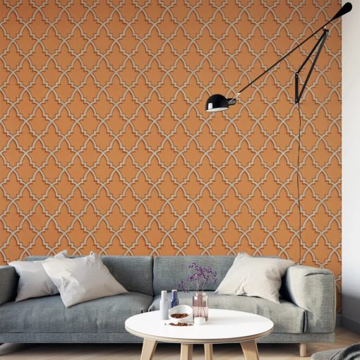 Moroccan trellis tapéta, mintás tapéta, marokkói tapéta, design tapéta