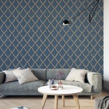 Moroccan trellis tapéta, mintás tapéta, marokkói tapéta, design tapéta