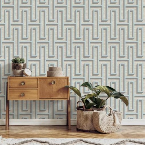  Henley   geometriai mintás tapéta