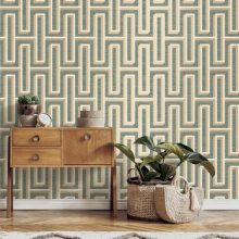  Henley   geometriai mintás tapéta