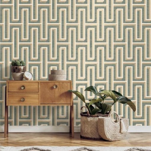  Henley   geometriai mintás tapéta