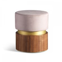 Art Deco puff tálcával, gödöllő bútor, elegáns bútor, luxus bútor, tárolós puff