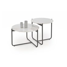 Fehér márvány mintás asztal