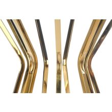 Tükrös kisasztal, arany kis asztal, luxus kisasztal, dohányzó asztal, lerakó asztal, gödöllő bútor