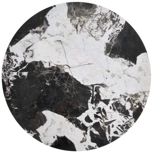 Fekete márvány mintás lerakóasztal szett