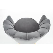 Kagyló formájú fotel, kényelmes fotel, elegáns fotel, luxus fotel, gödöllő bútor