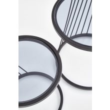 összetolható kisasztal, asztal nappaliba, dohanyzo asztal, design asztal, luxus asztal