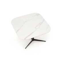 Fehér márvány mintás lerakóasztal 