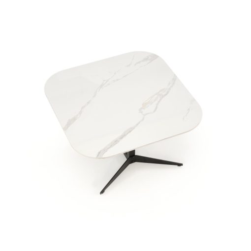 Fehér márvány mintás lerakóasztal 