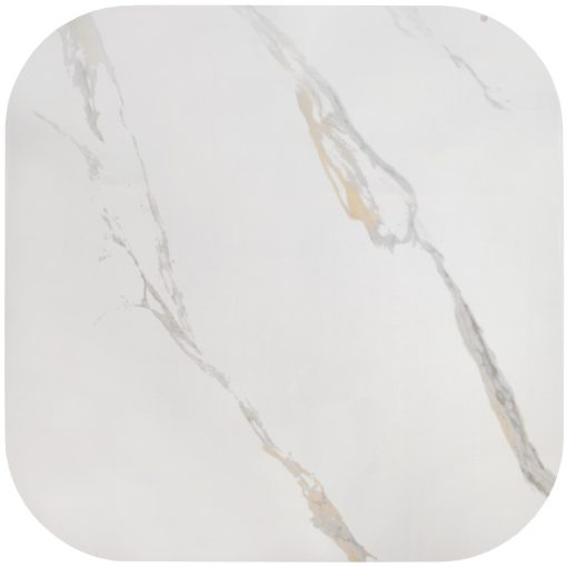 Fehér márvány mintás lerakóasztal 