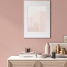 Rózsaszín design tapéta