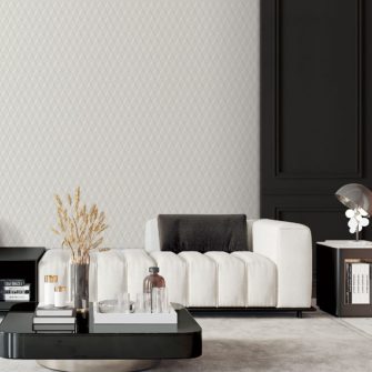 Fehér design tapéta