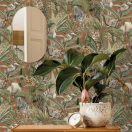 Trópusi mintás design tapéta