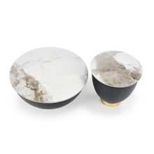 dohányzó asztal, cecilia, lerakóasztal, kerámia asztal, fekete asztal, art deco asztal, design bútor