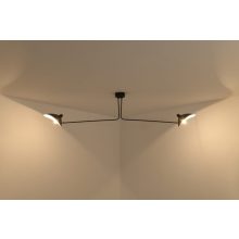 Celestia mennyezeti lámpa, fekete lámpa, lámpa nappaliba