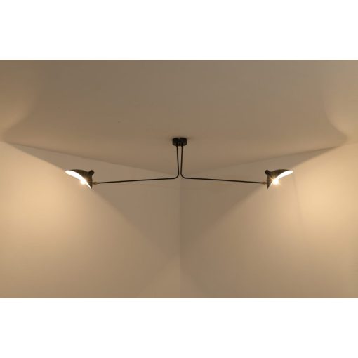 Celestia mennyezeti lámpa, fekete lámpa, lámpa nappaliba