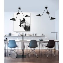 Celestia Letisztult, fekete lámpa