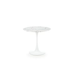 denver étkezőasztal, fehér étkezőasztal, márvány étkezőasztal, vintage étkezőasztal