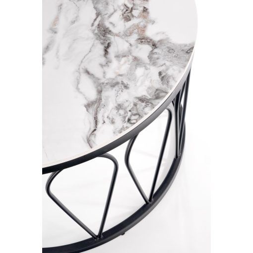 Márvány mintás lerakóasztal szett