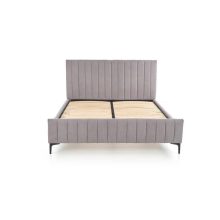Kárpitos szürke ágykeret, modern ágy, luxus ágy, kényelmes ágy, design ágy