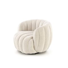 Fotel krém színű  szövettel