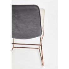 Rosegold étkezőszék   vintage szék, színes szék, elegáns szék, luxus szék
