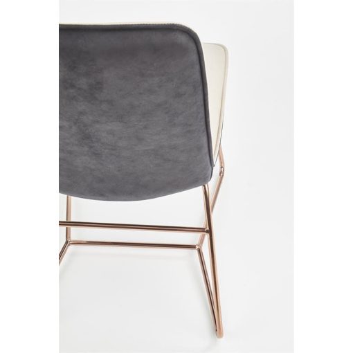 Rosegold étkezőszék   vintage szék, színes szék, elegáns szék, luxus szék